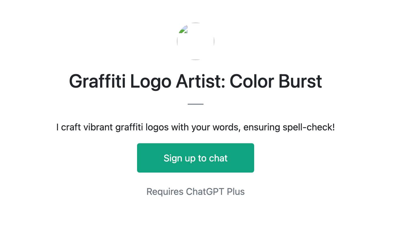 Graffiti Logo Artist: Color Burst Screenshot