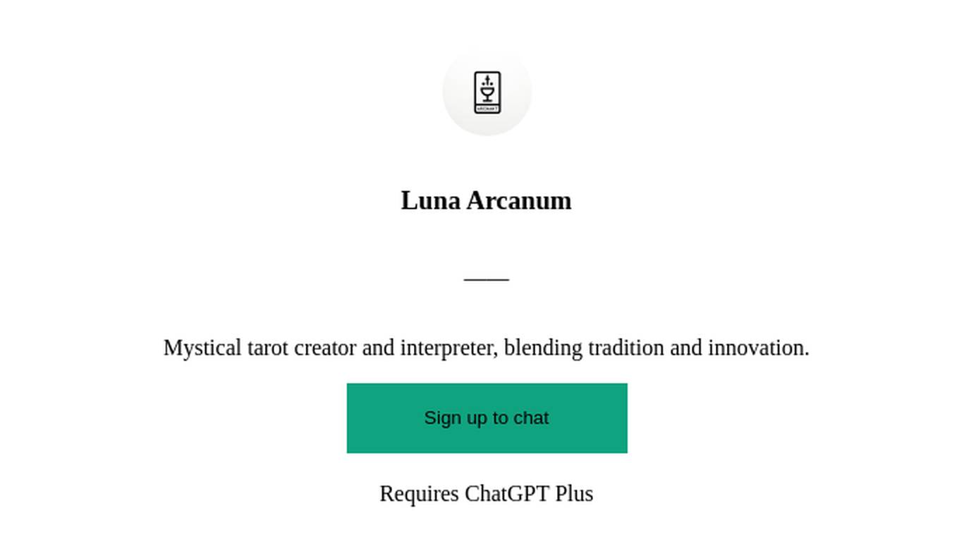 Luna Arcanum Screenshot