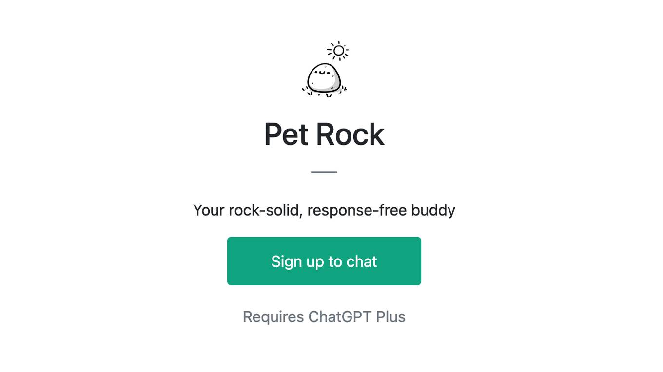 Pet Rock Screenshot