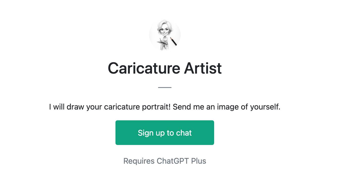 Caricature Artist Screenshot