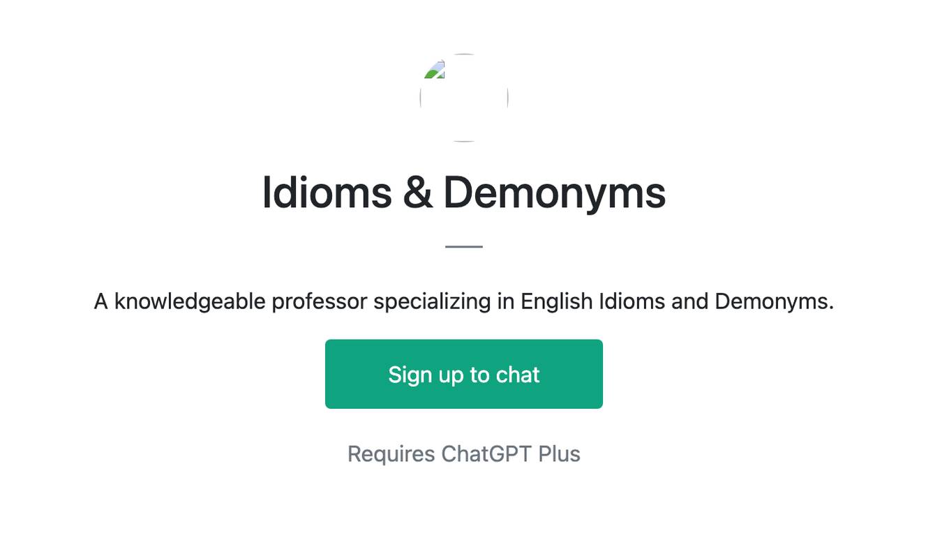 Idioms & Demonyms Screenshot