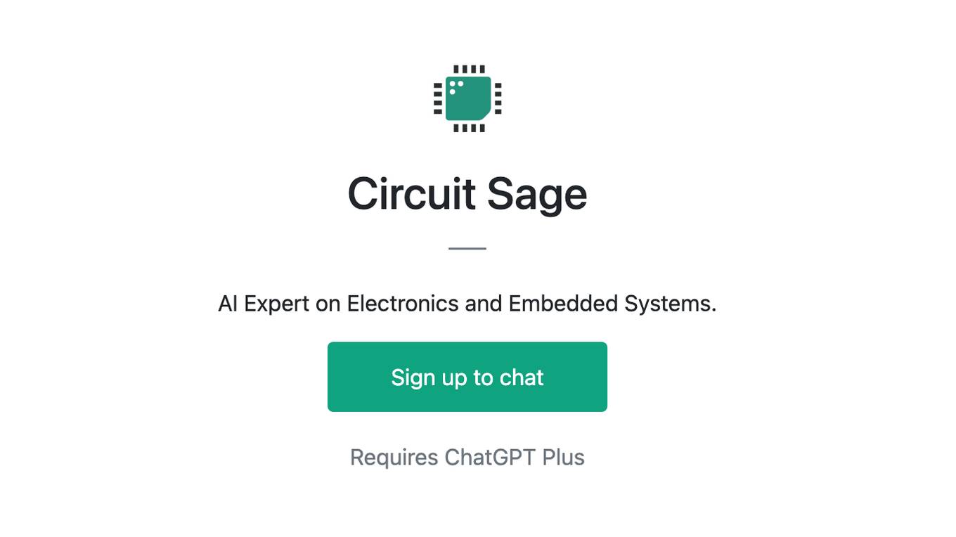 Circuit Sage Screenshot