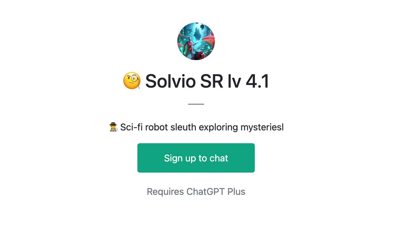 🧐 Solvio SR lv 4.1 Screenshot