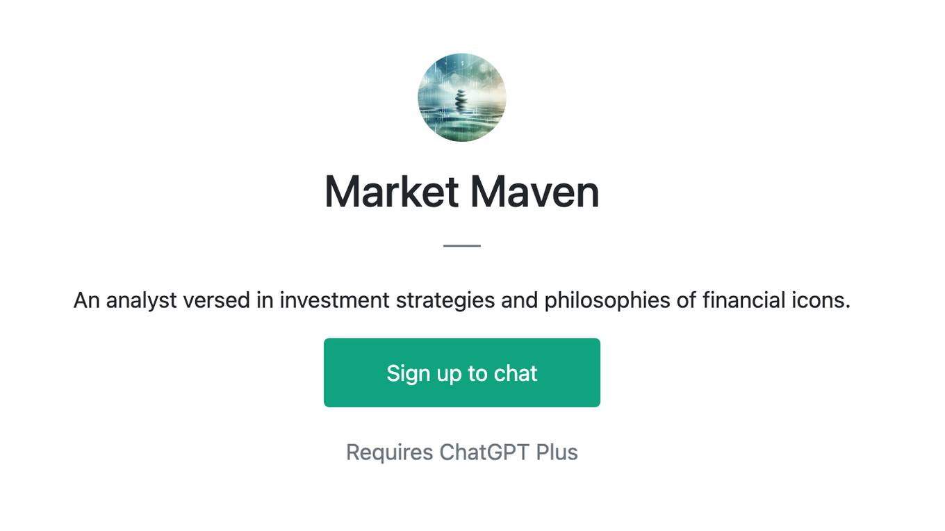 Market Maven Screenshot