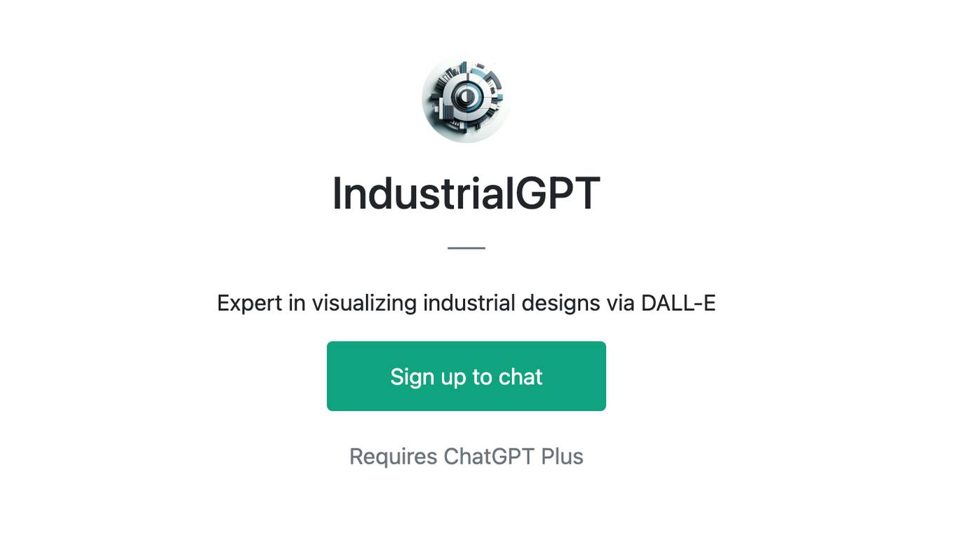 IndustrialGPT Screenshot