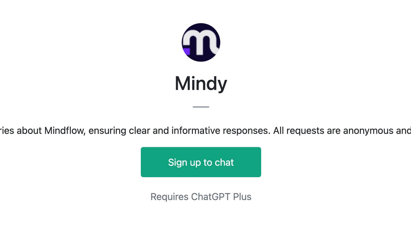 Mindy Screenshot