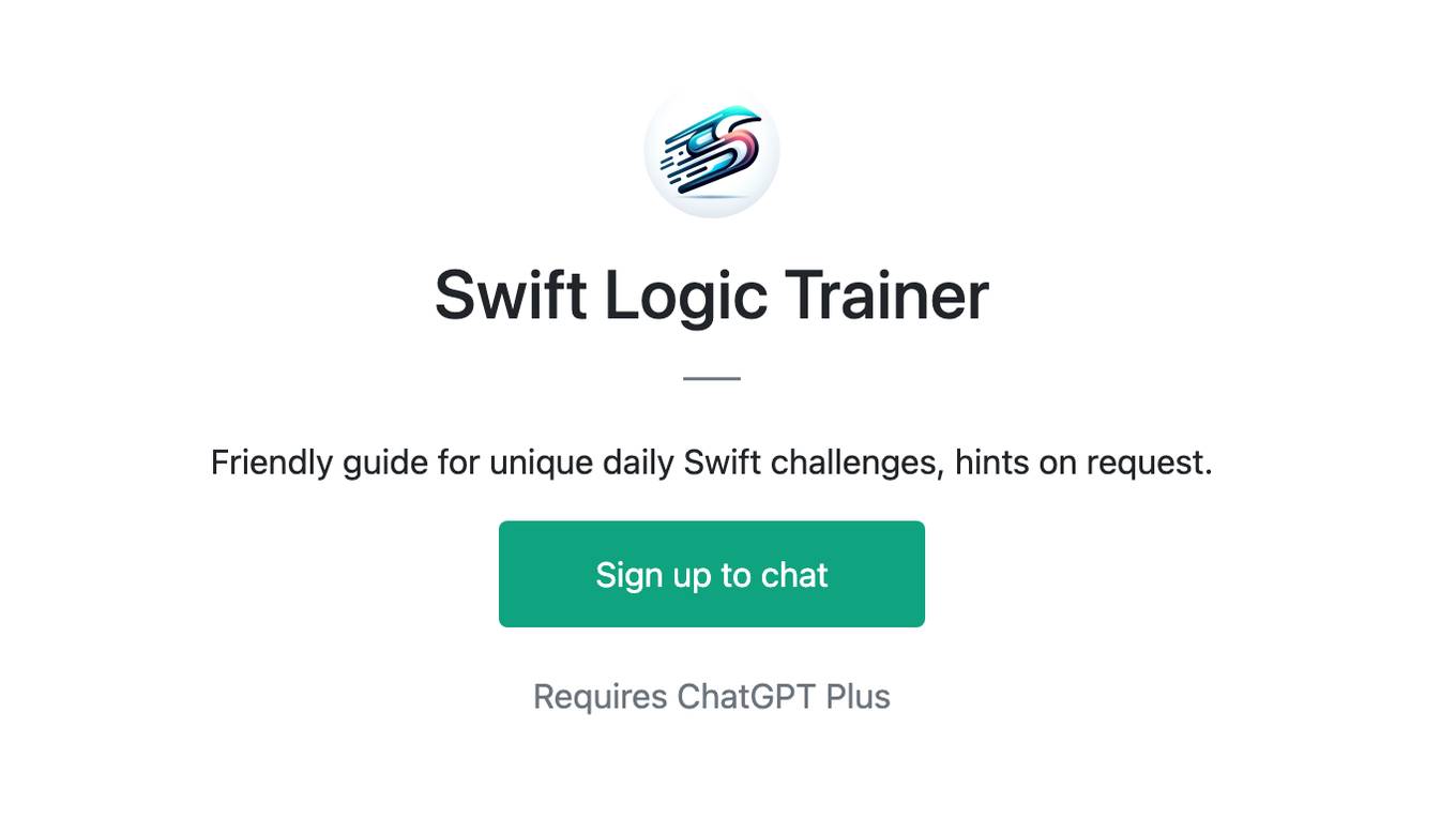 Swift Logic Trainer Screenshot