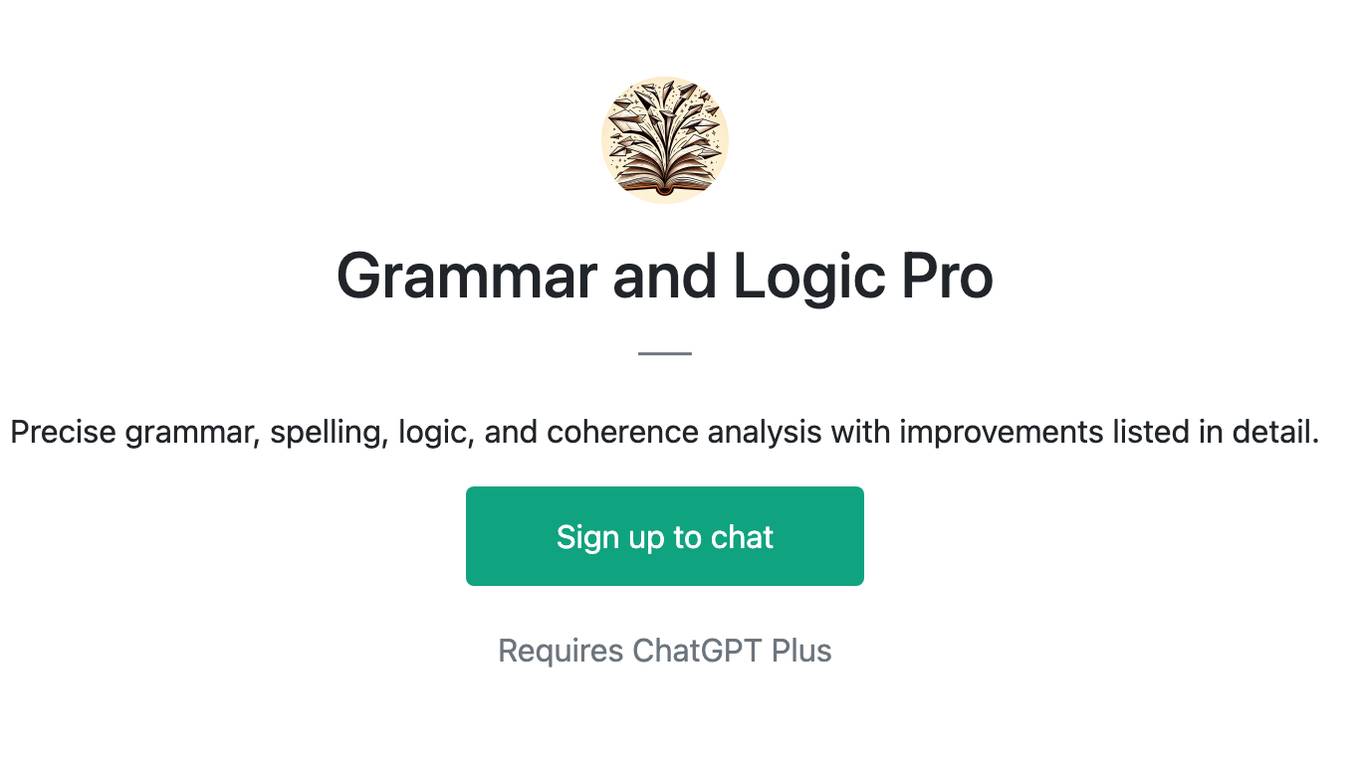 Grammar and Logic Pro Screenshot