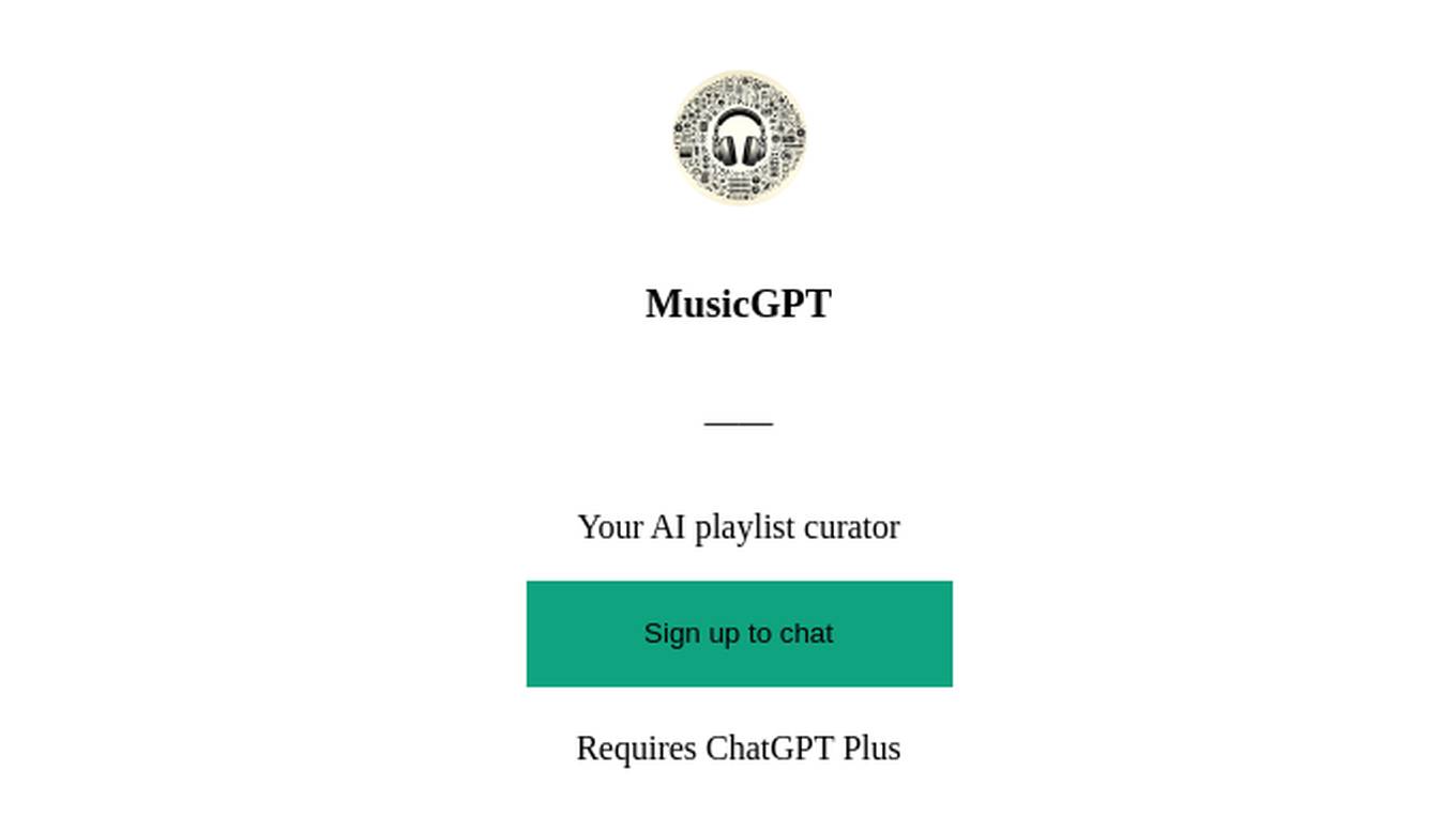 MusicGPT Screenshot