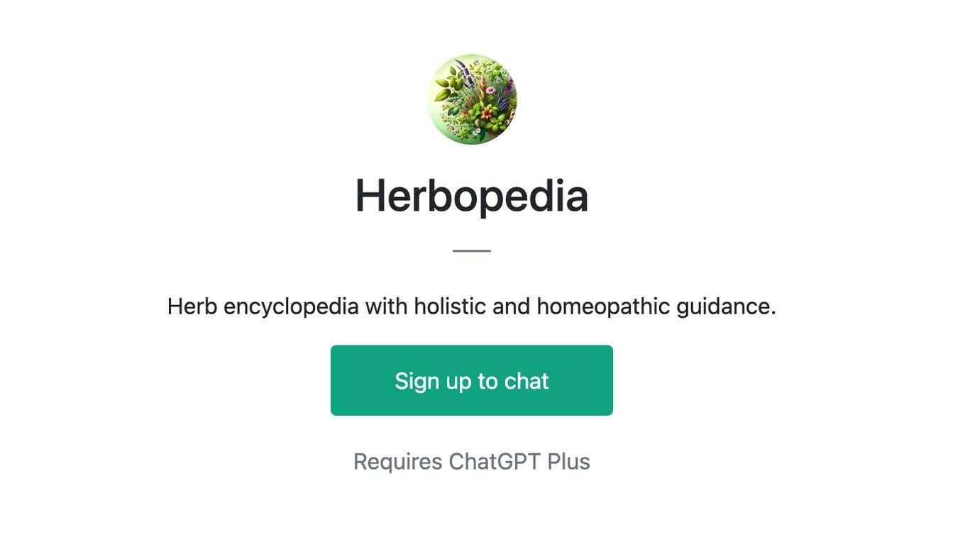 Herbopedia Screenshot