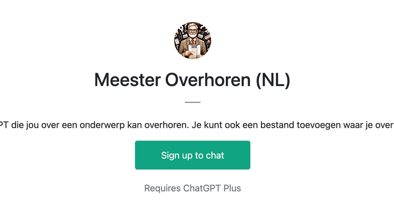 Meester Overhoren (NL) Screenshot