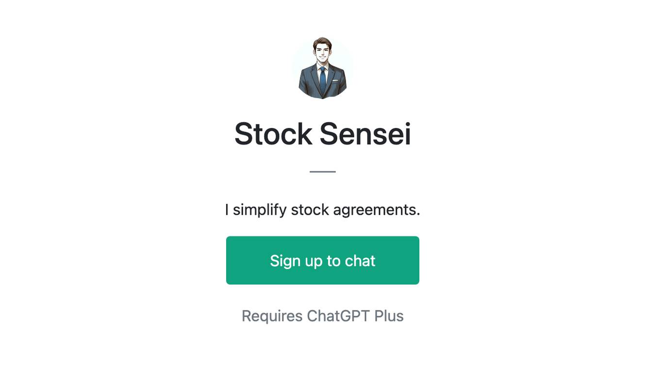 Stock Sensei Screenshot