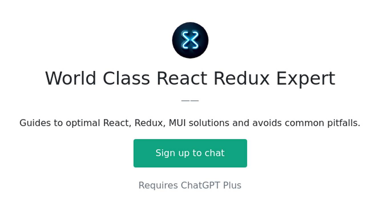 World Class React Redux Expert Screenshot