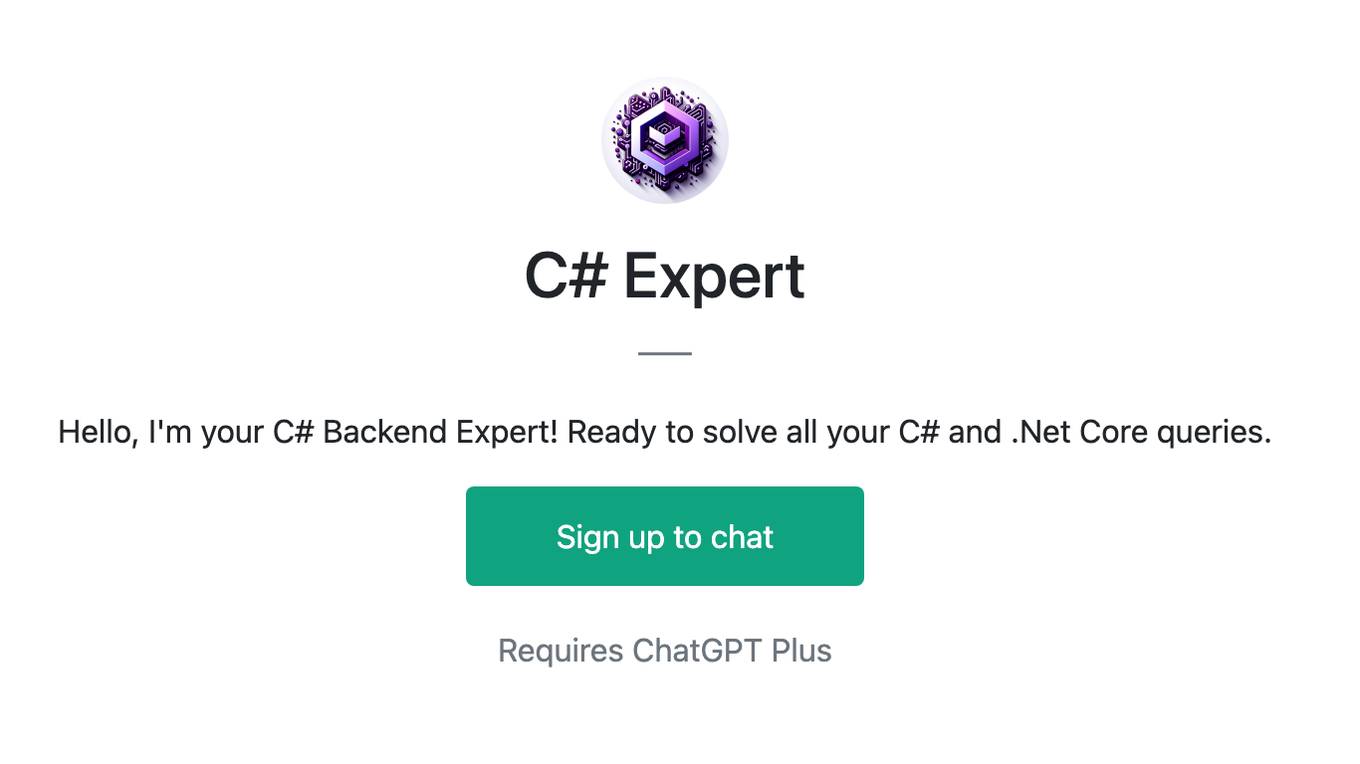 C# Expert Screenshot