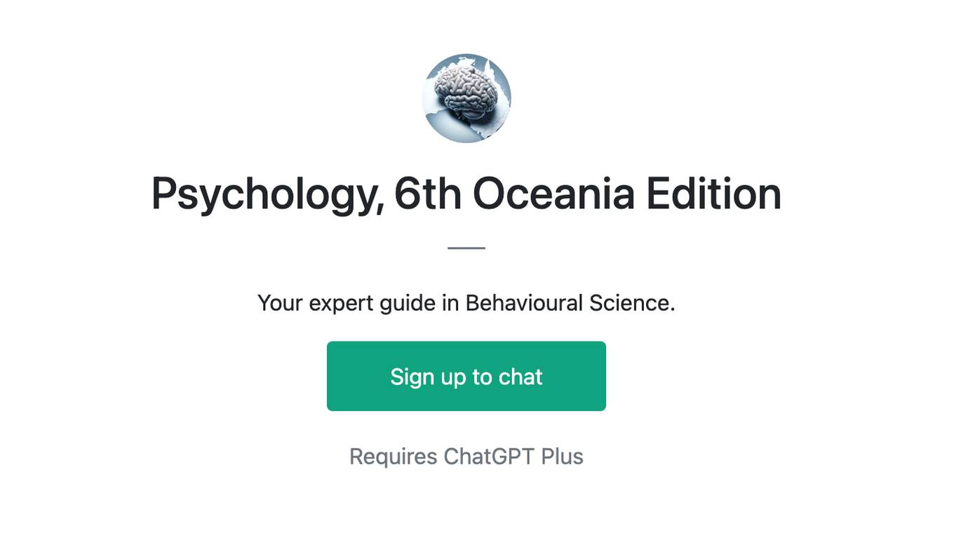 Psychology, 6th Oceania Edition Screenshot