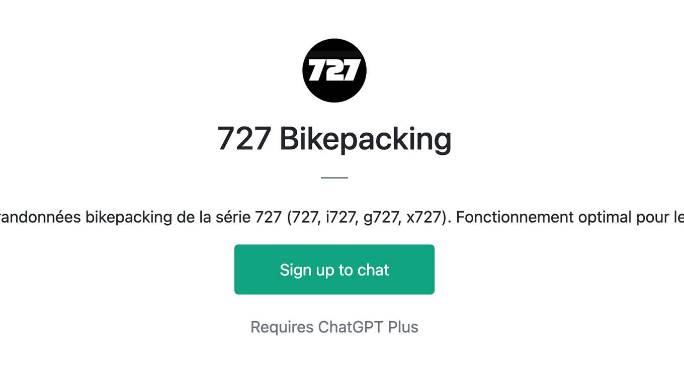 727 Bikepacking Screenshot