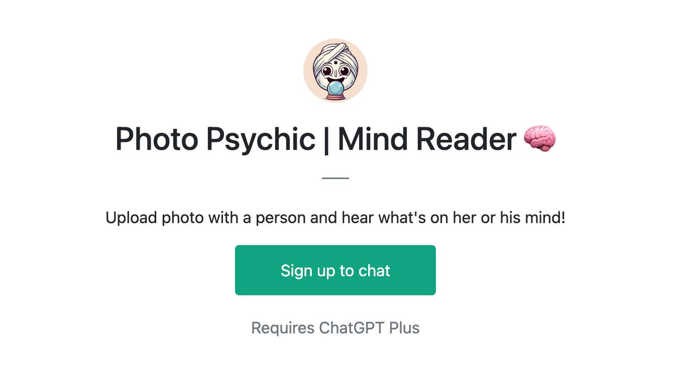 Photo Psychic | Mind Reader 🧠 Screenshot