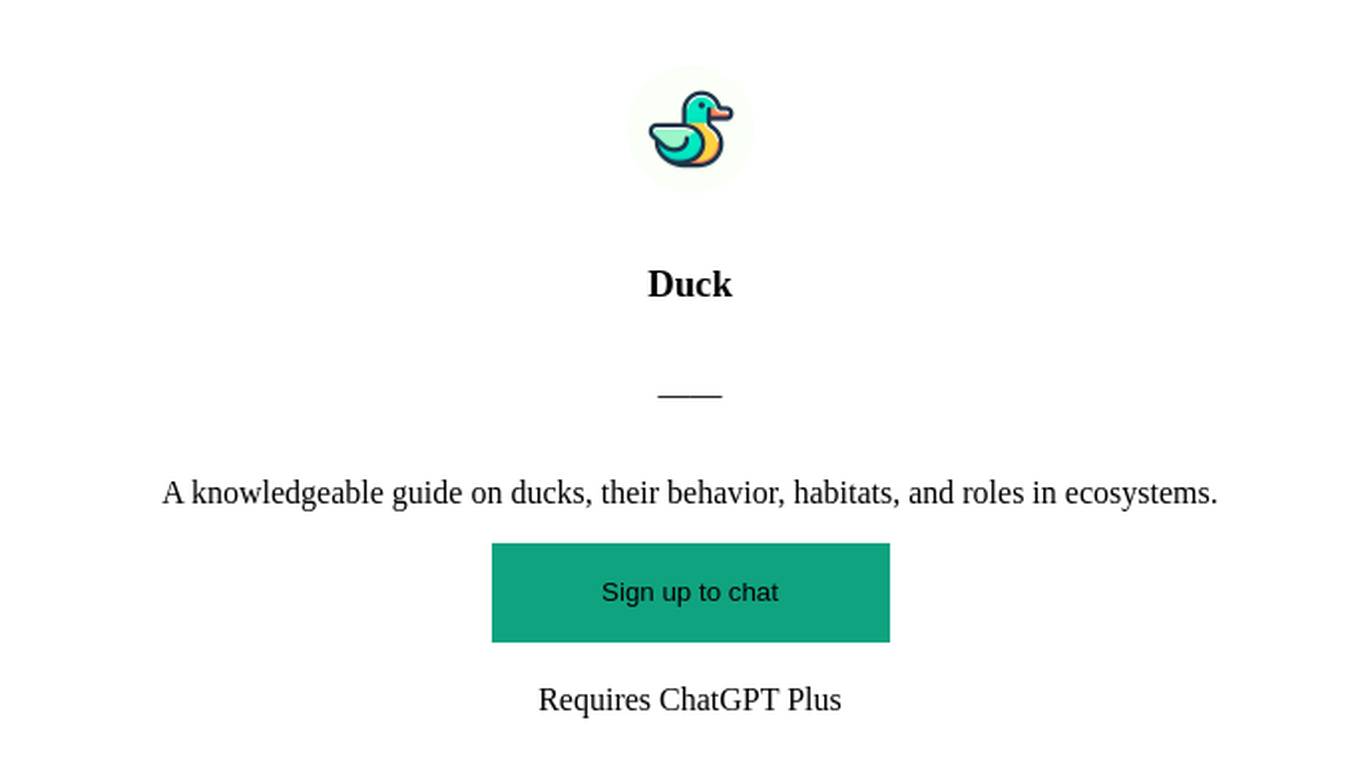 Duck Screenshot