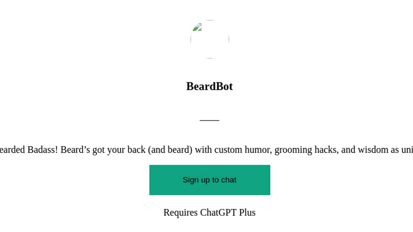 BeardBot Screenshot